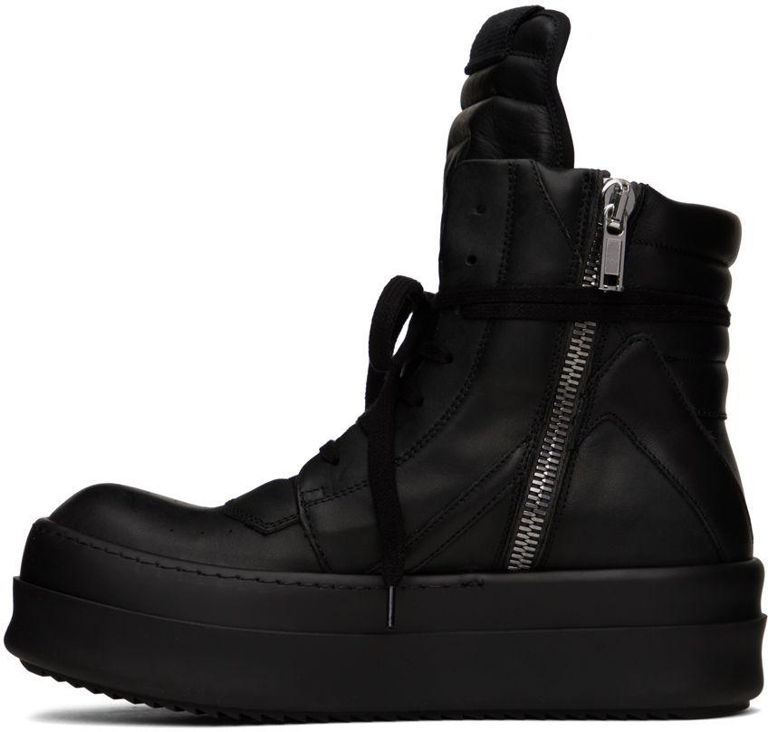 Rick Owens Bumper Geobasket Sneakers in Black for Men | Lyst