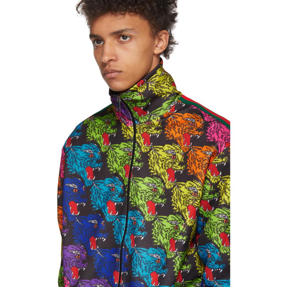 gucci panther face jacket