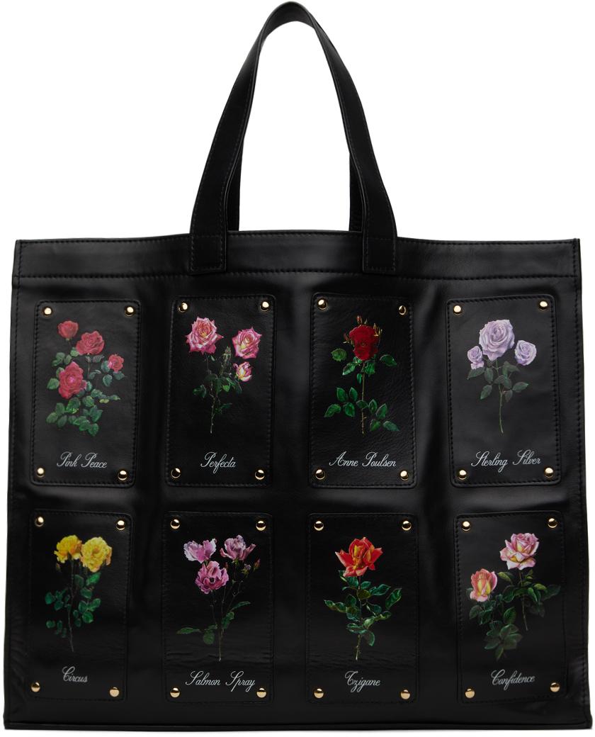 Ernest W. Baker Patched Rose Tote in Black for Men | Lyst