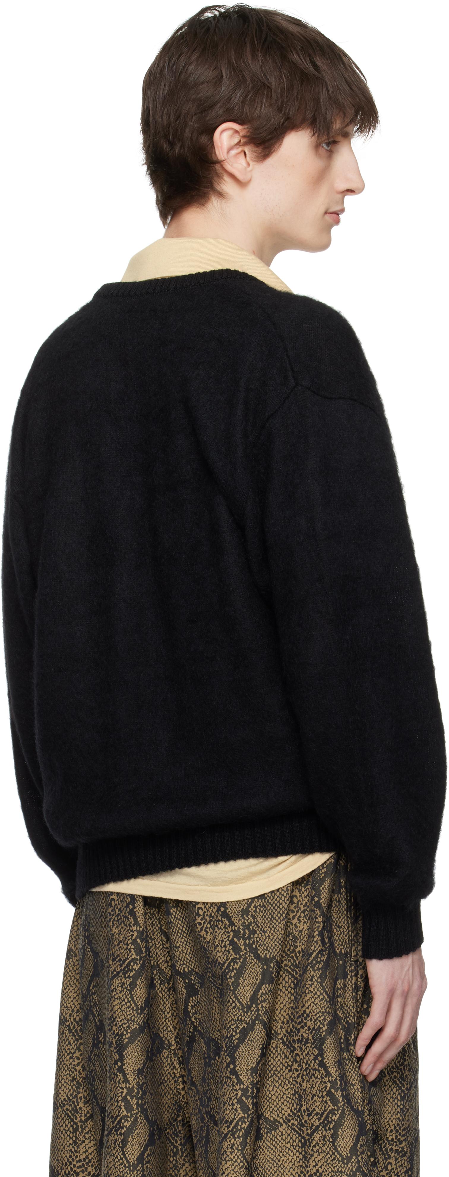 Wacko Maria Mohair Knit Cardigan in Black for Men | Lyst Wacko Maria Mohair Knit Cardigan in Black for Men | Lyst