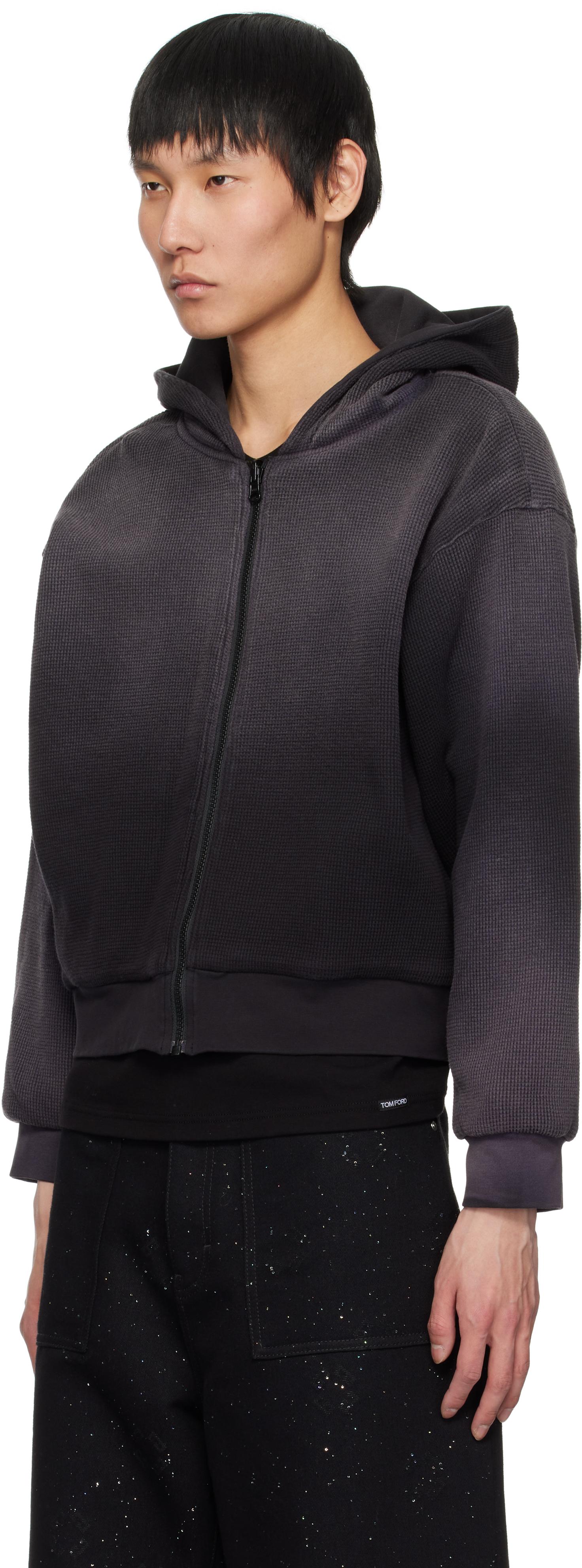 1017 ALYX 9SM Garment-Dyed Reversible Hoodie in Black for