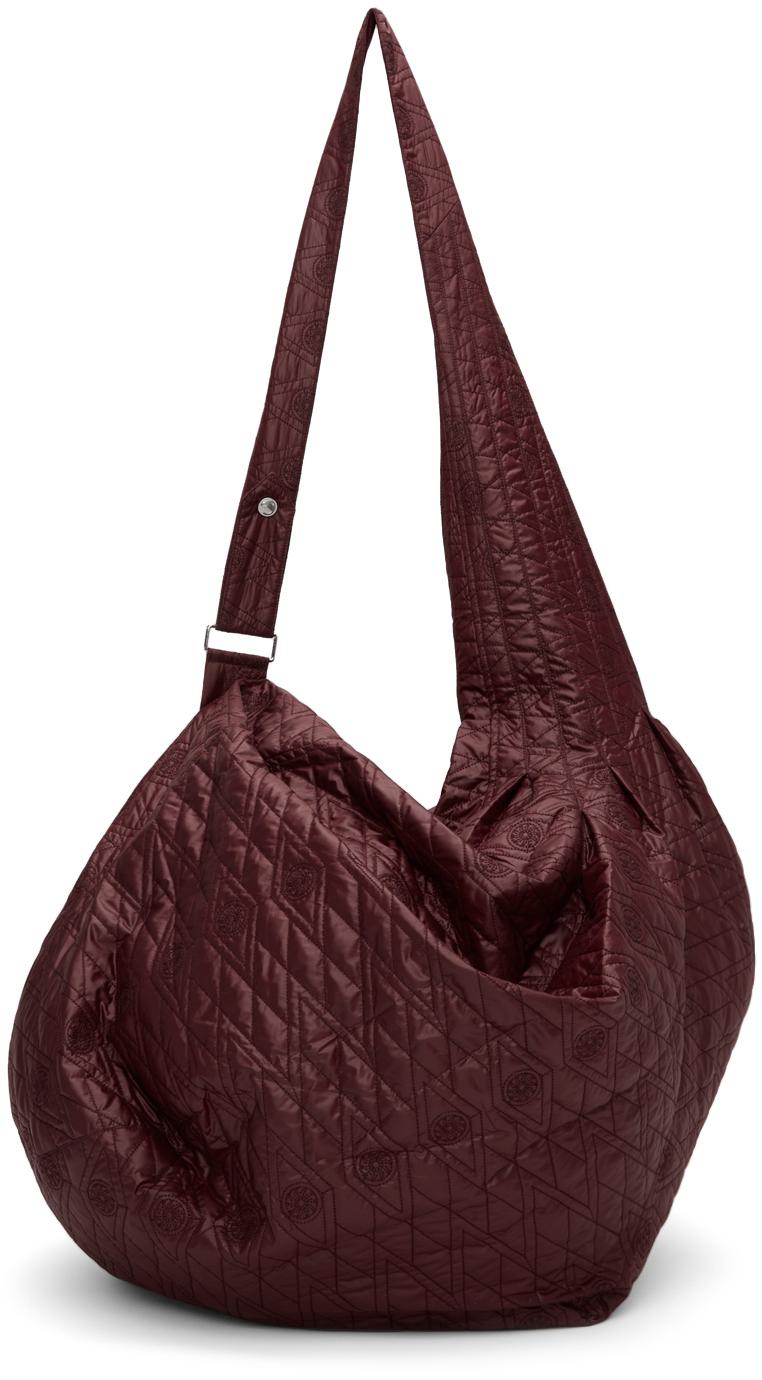 Kiko Kostadinov Burgundy Haidu Carryall Tote for Men | Lyst