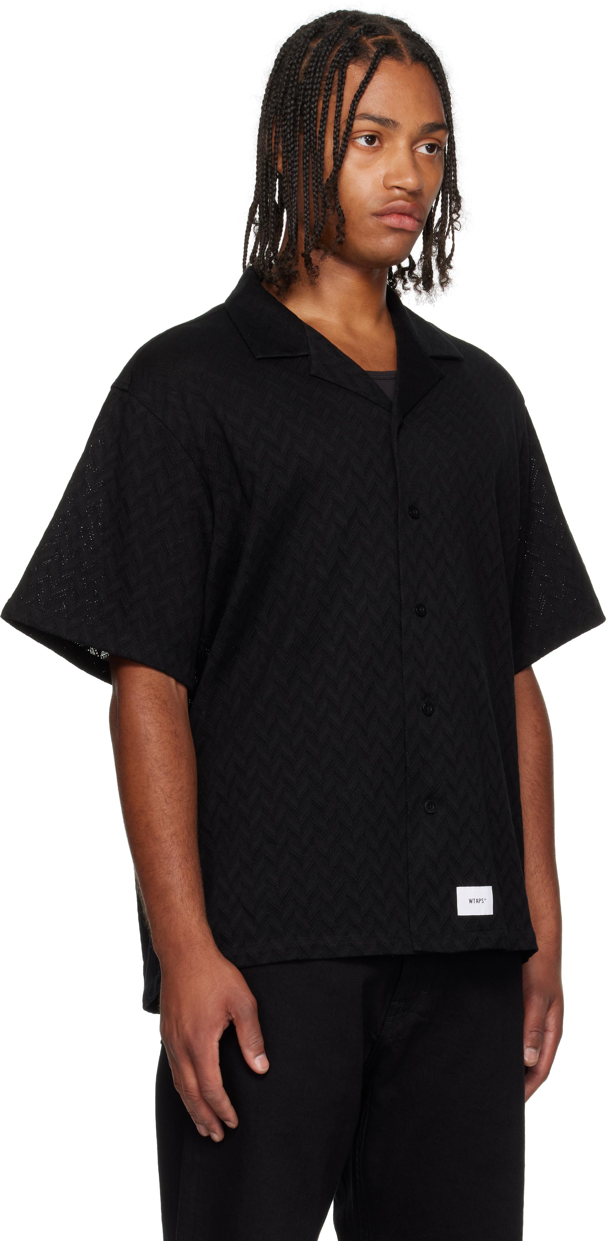 WTAPS HERRINGBONE. TEXTILE　美品2025SS シャツ WTAPS Herringbone Shirt in Black for Men | Lyst