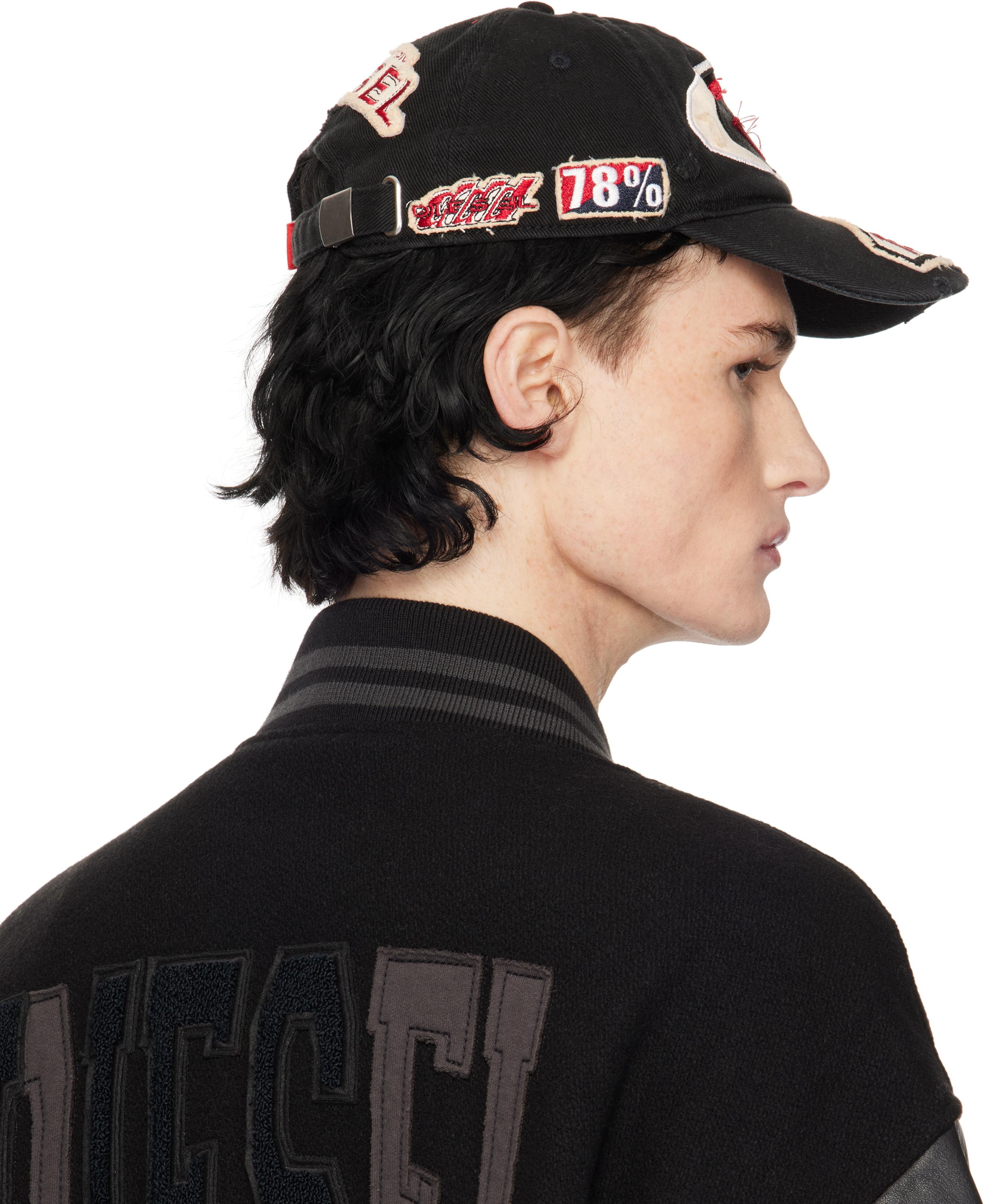 帽子 DIESEL C-Braff DIESEL C-Braff Cap in Black for Men | Lyst