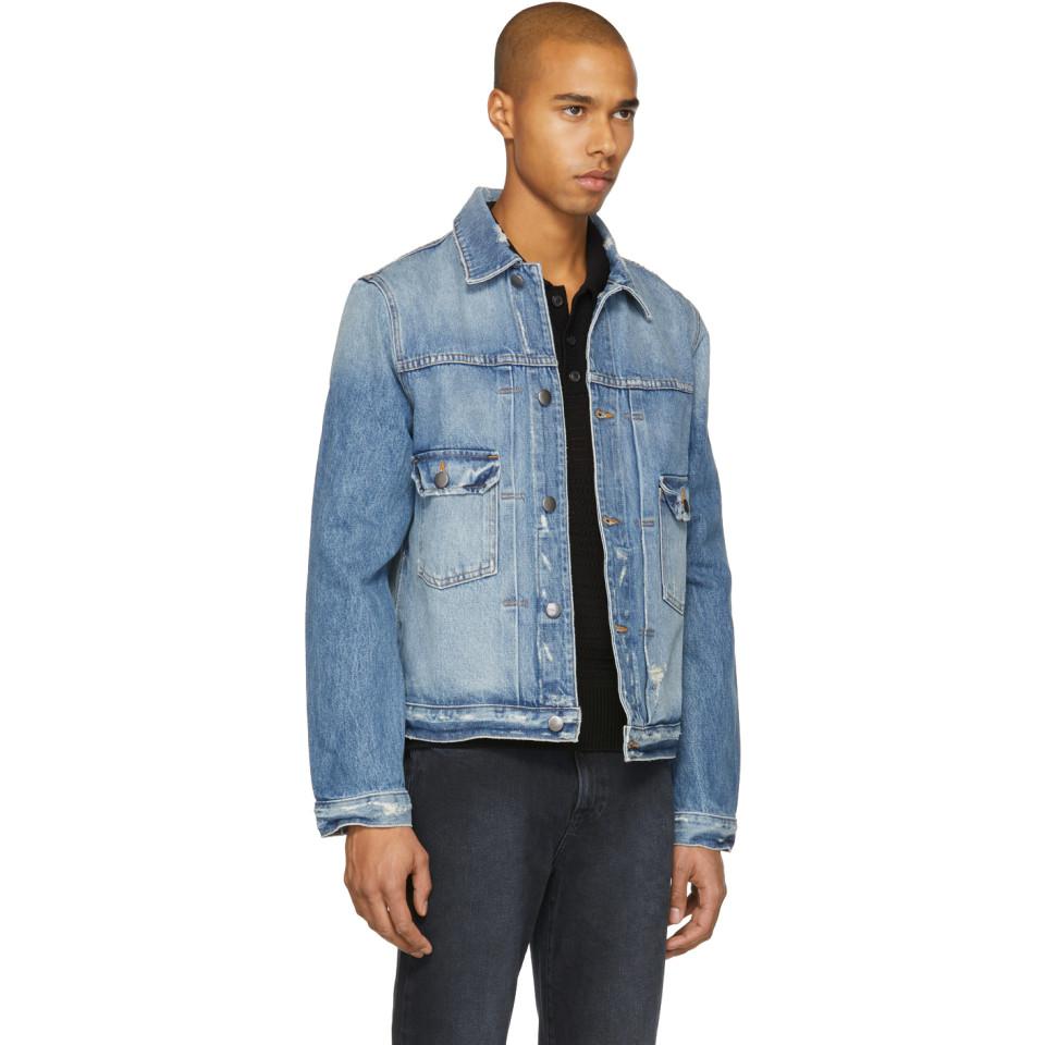 frame denim jacket mens