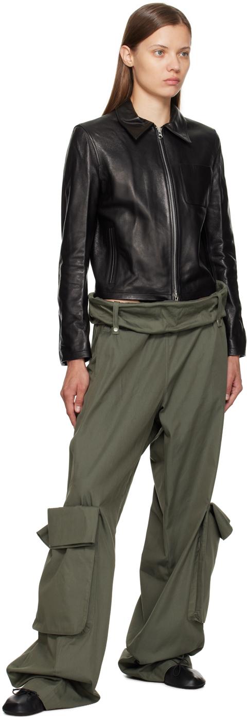 レザージャケット・コート [OPEN YY] CLASSIC LEATHER ZIP JACKET : BLACK OPEN YY] CLASSIC LEATHER ZIP JACKET : BLACK