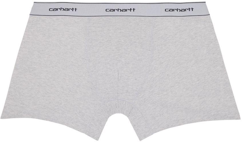 Carhartt Two-pack Gray Boxers in Black for Men