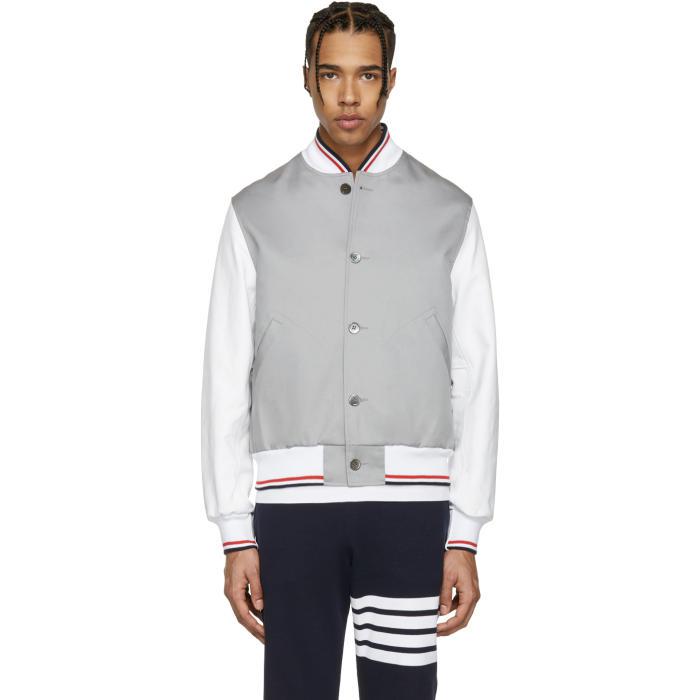 thom browne varsity jacket