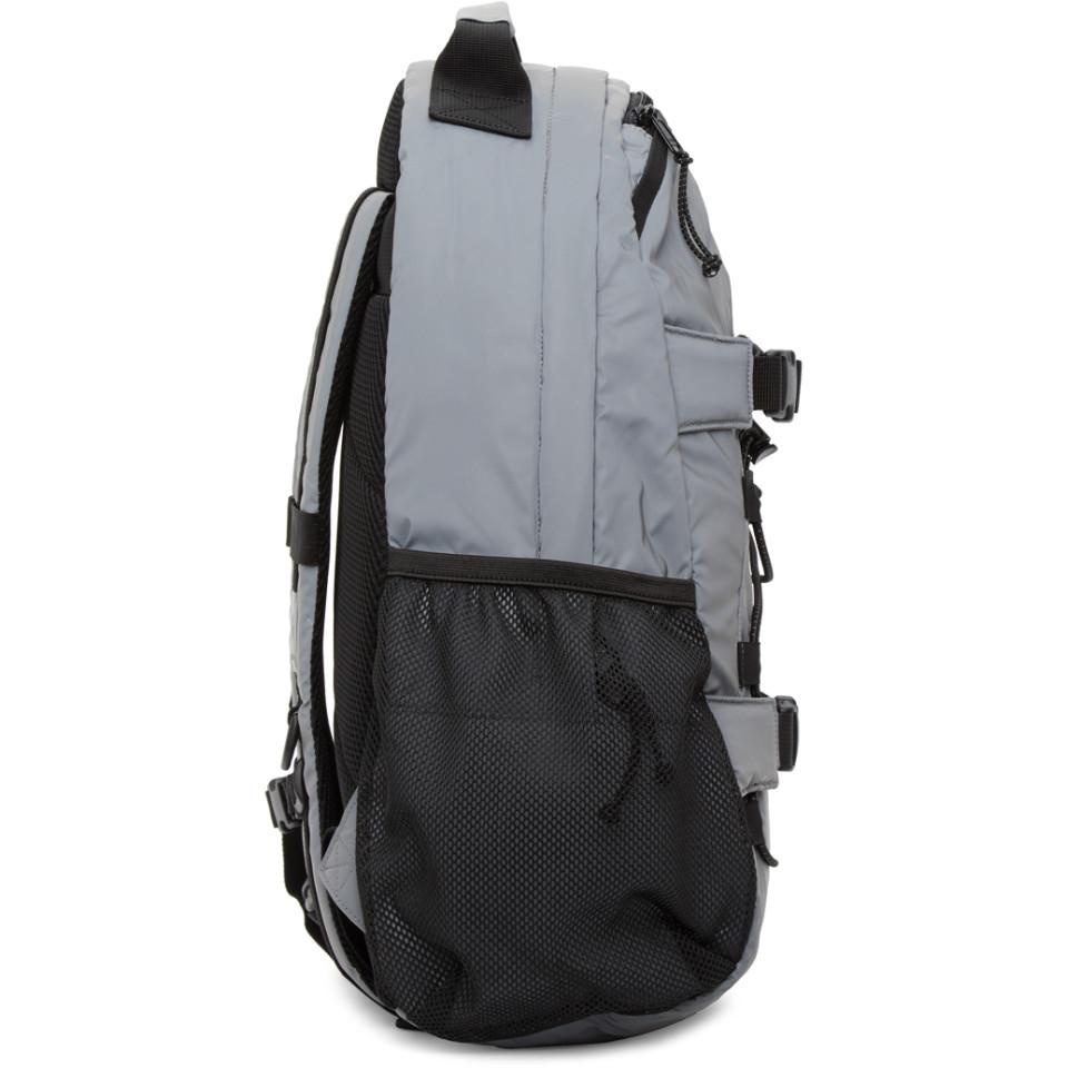 Carhartt WIP Grey Reflective Kickflip Backpack in Gray for Men | Lyst