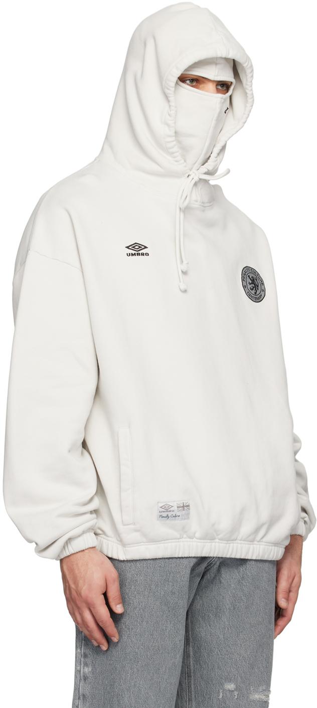 Umbro Slam Jam Edition Hoodie in White for Men | Lyst