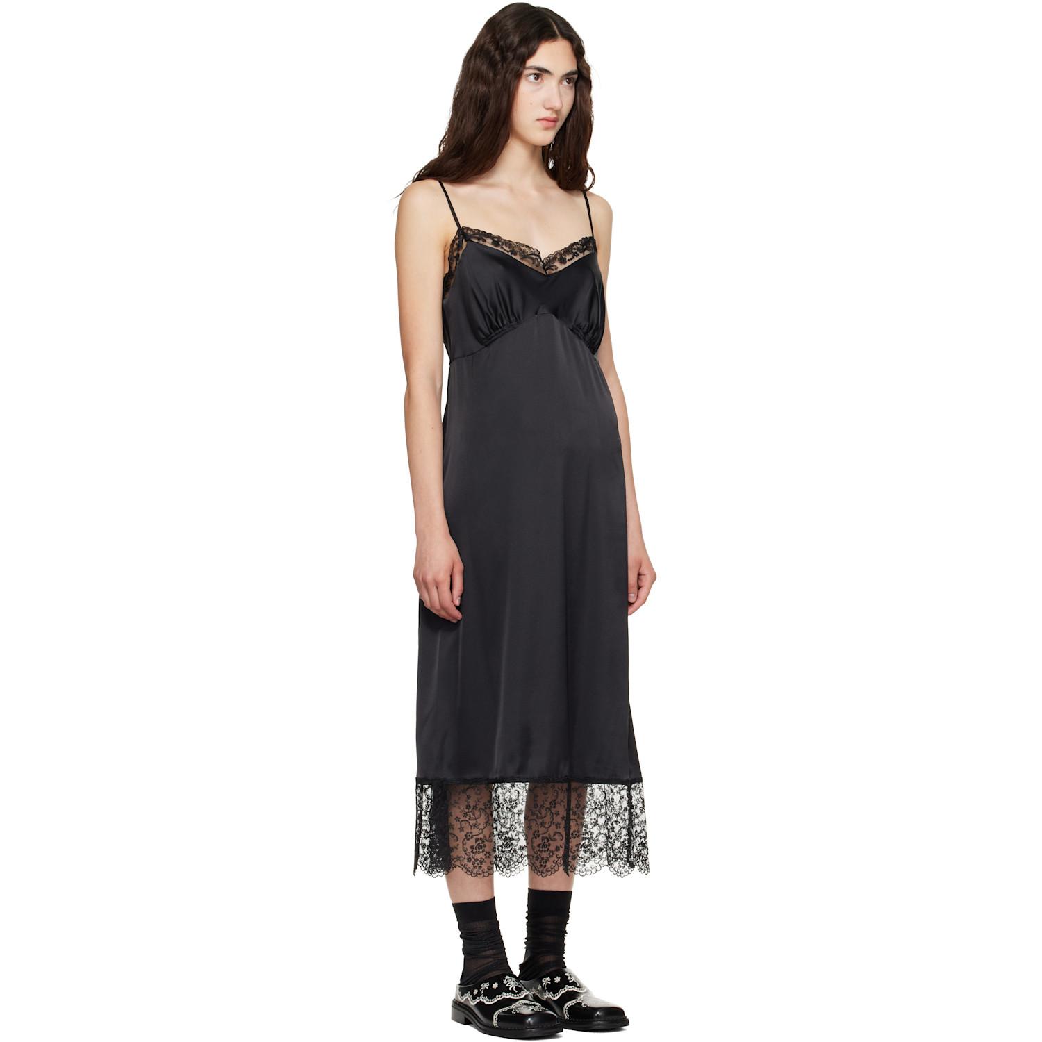 nasty gal dresses Black Satin V Neck Wrap Maxi Dress Multi Plus Size Rainbow Tassel
