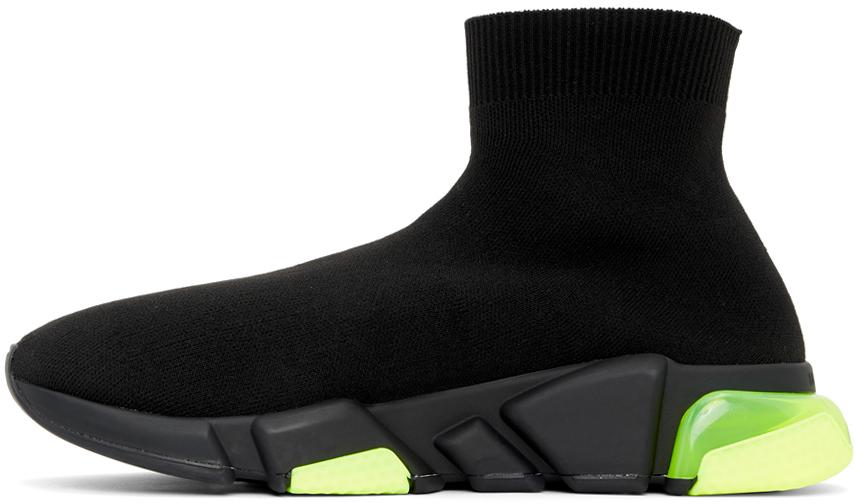 Balenciaga Speed Clear Sole Sneakers in Black for Men | Lyst