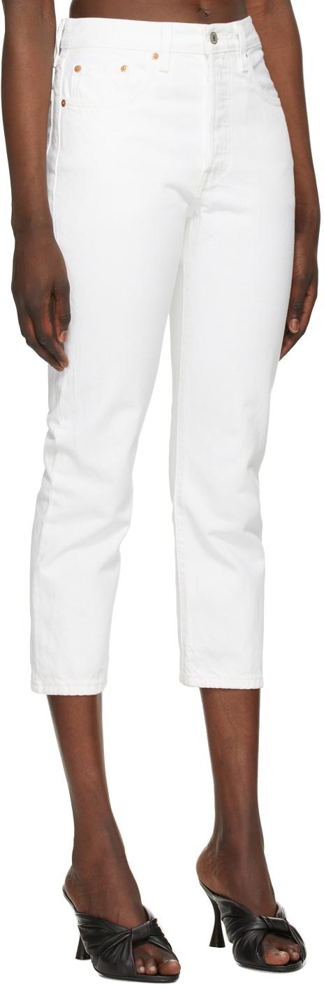 Levi's Denim 501 Original Cropped Jeans 