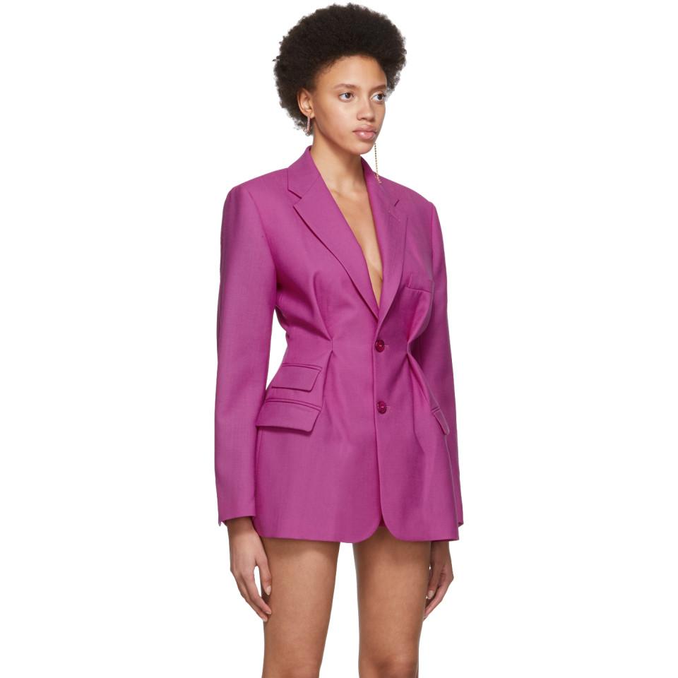 jacquemus pink blazer