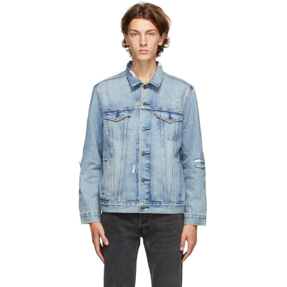 ripped trucker jacket