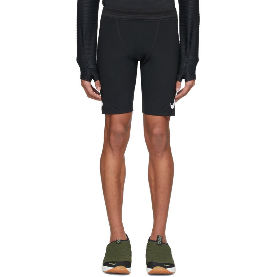 Nike Aeroswift 1/2-length Running Tights in Black for Men | Lyst Canada