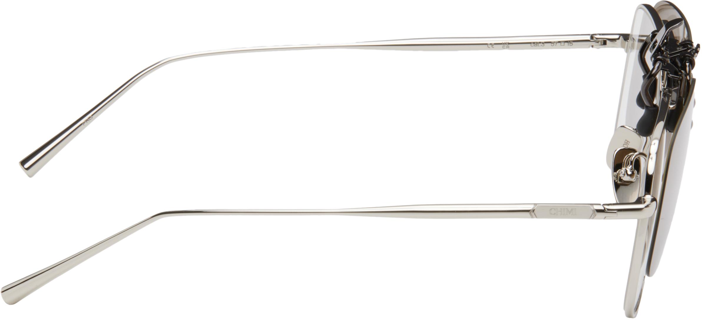 メンズ HODAKOVA Chimiエディション Upcycled 02 サングラス ブラック