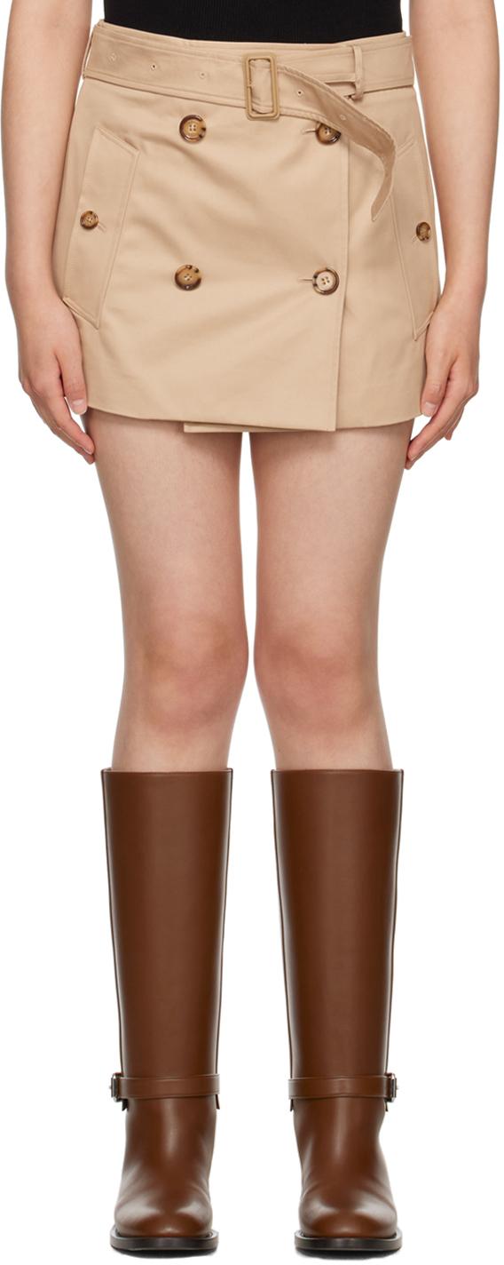 チェスティ 小鳥スカート ピンク1 ひざ丈スカート 