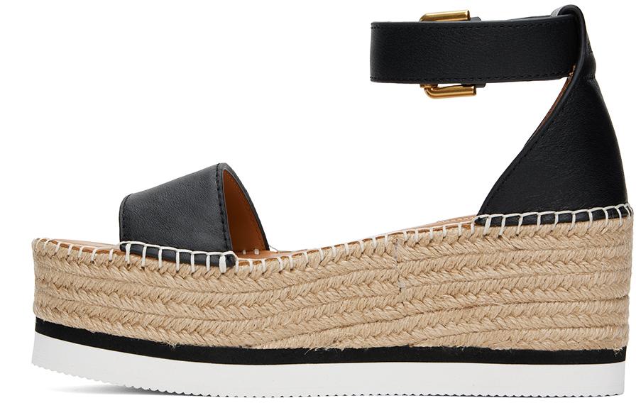 See By Chloé レディース ブラック Glyn エスパドリーユ See By Chloé レディース ブラック Glyn エスパドリーユ