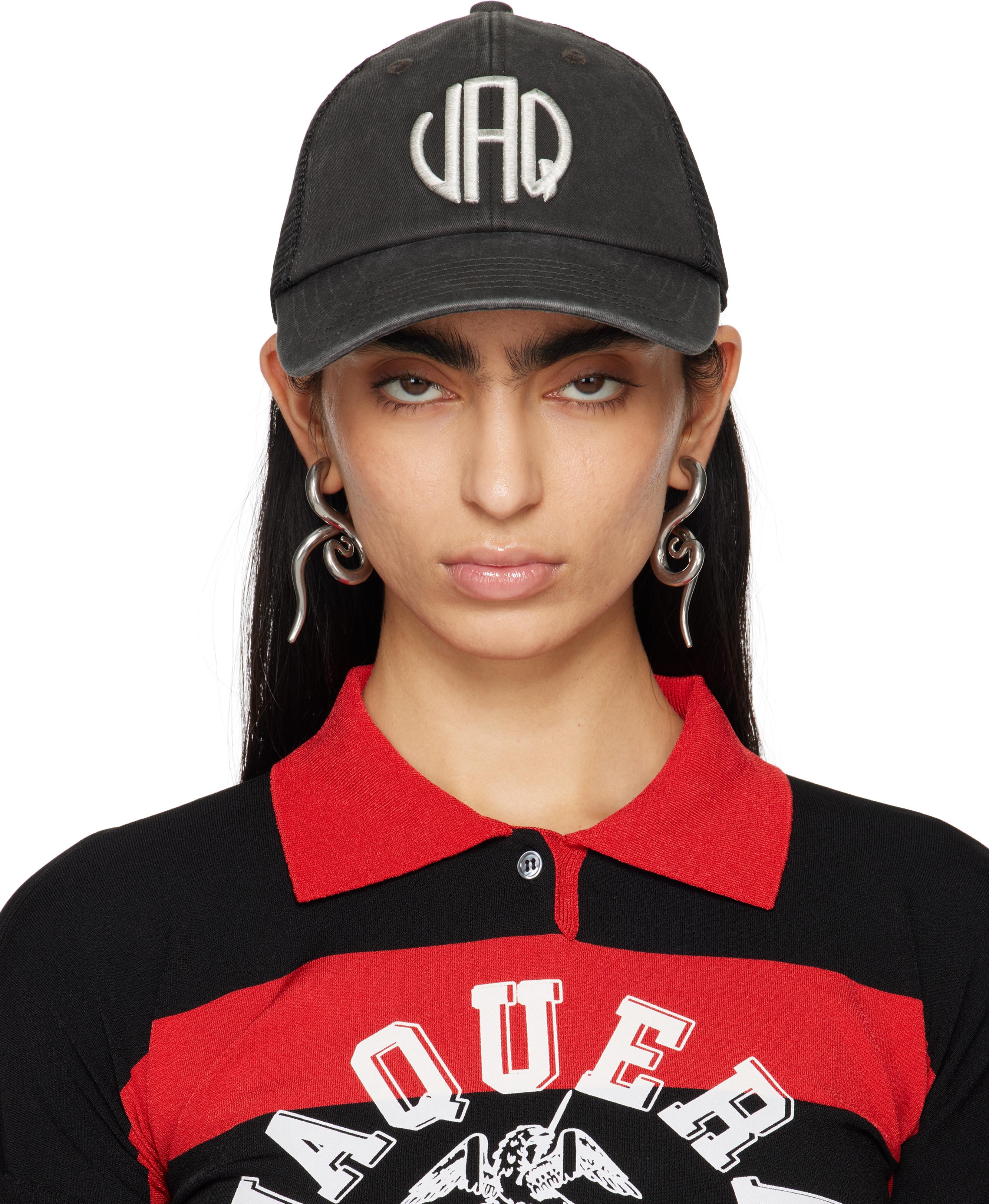 VAQUERA BASEBALL HAT WITH PINS WOVEN Flat Embroidery Logo Patch