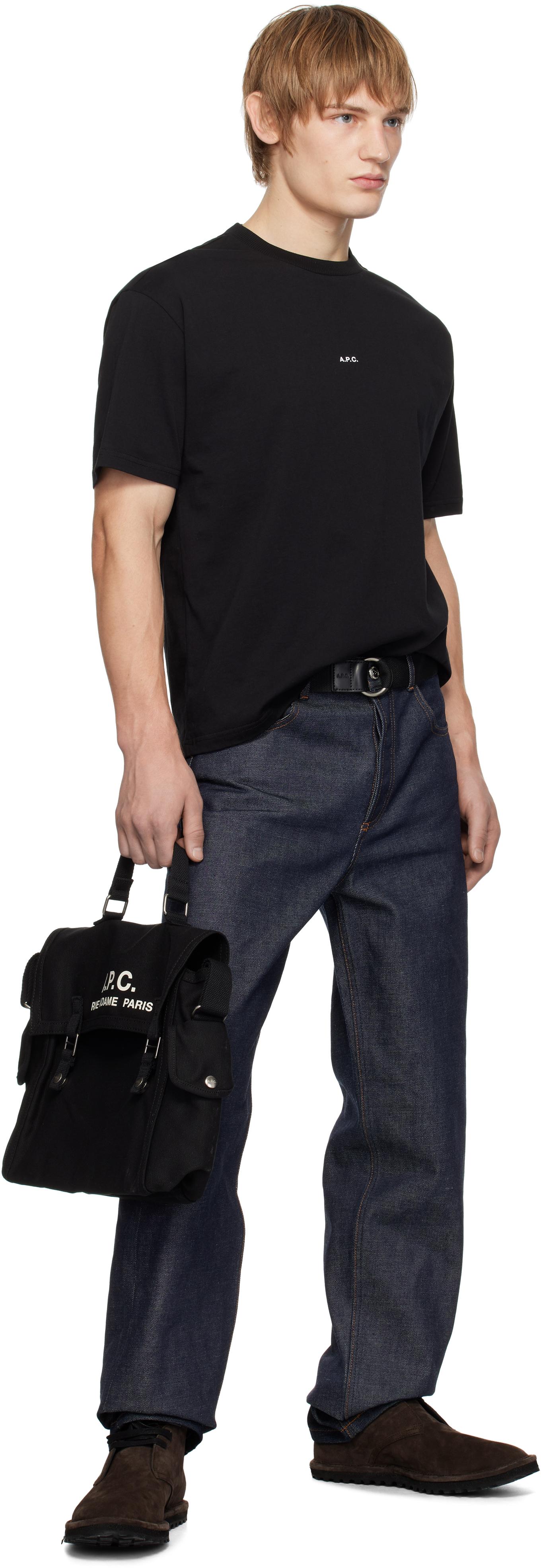 A.P.C. メンズ ブラック Recuperation ベルト ベルト A.P.C. メンズ ブラック Recuperation ベルト ベルト