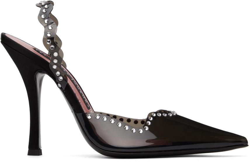 【関税込み】Les Petits Joueurs オレンジ Nikki ヒールサンダル Orange Crystal Taya Pump - LES PETITS JOUEURS – Les Petits