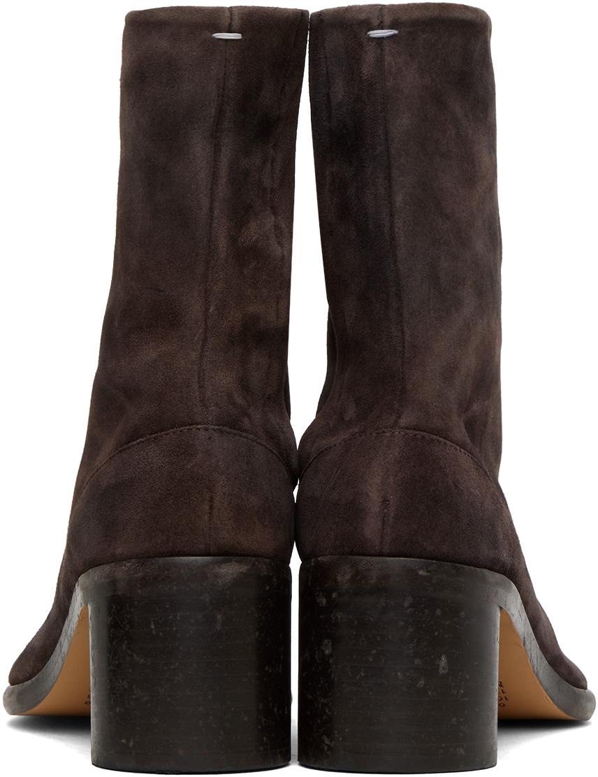 Maison Margiela メンズ ブラウン Tabi ブーツ ブーツ