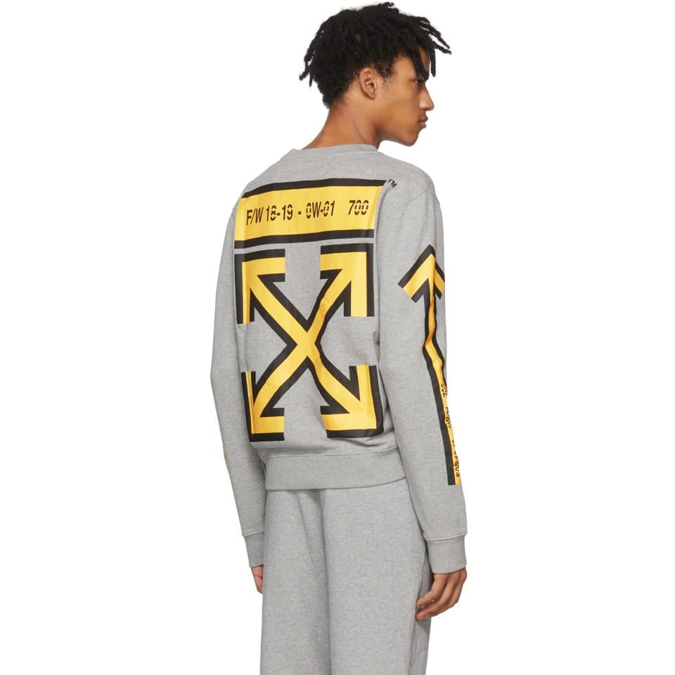 Off-White c/o Virgil Abloh 'hands' Hoodie in Yellow for Men