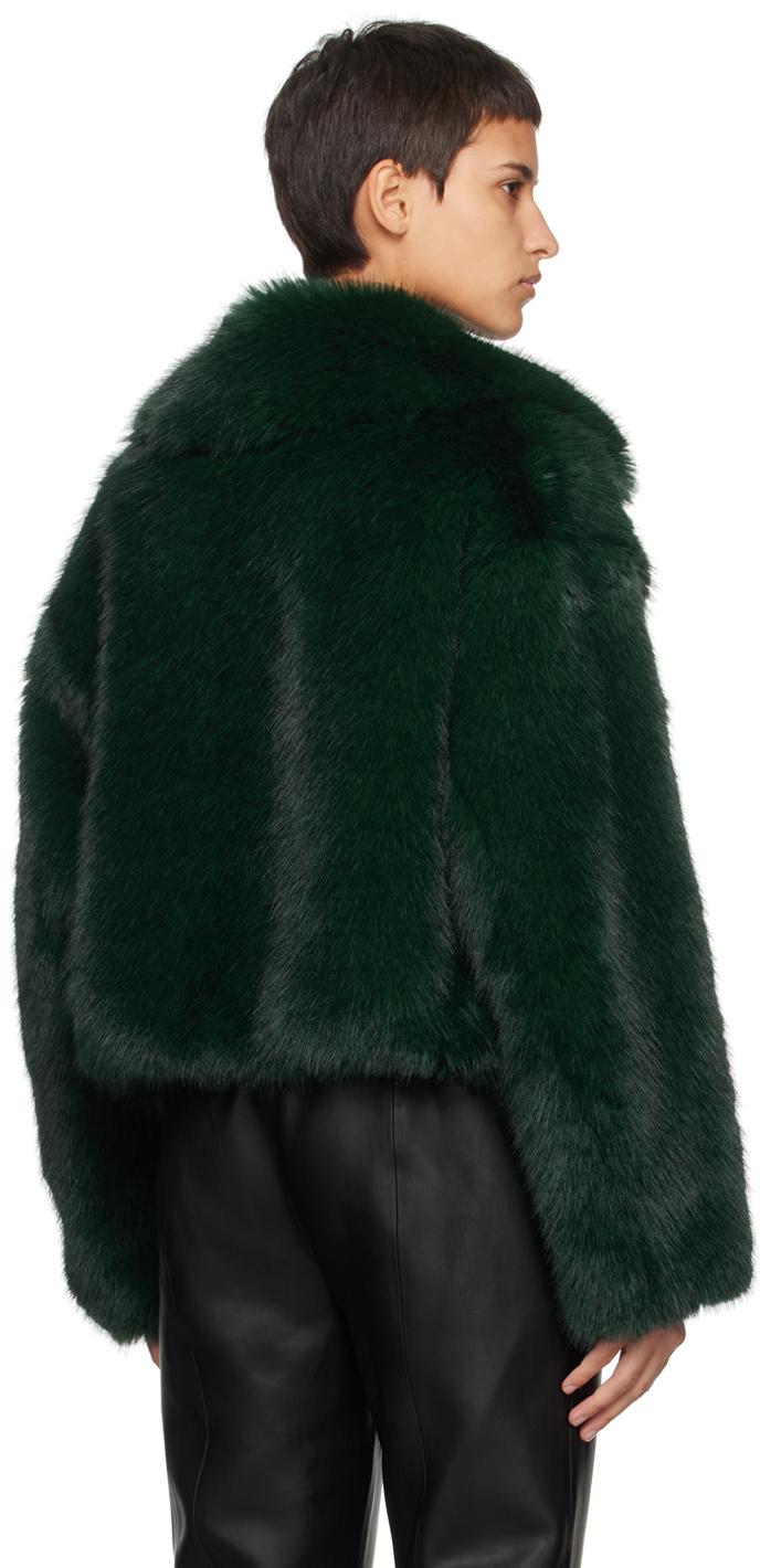 Jakke green fur coat clearance