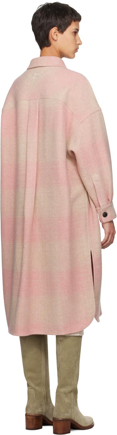 【関税込み】Isabel Marant Etoile ピンク Fontizi コート Pink Fontizi Coat by Isabel Marant Etoile on Sale