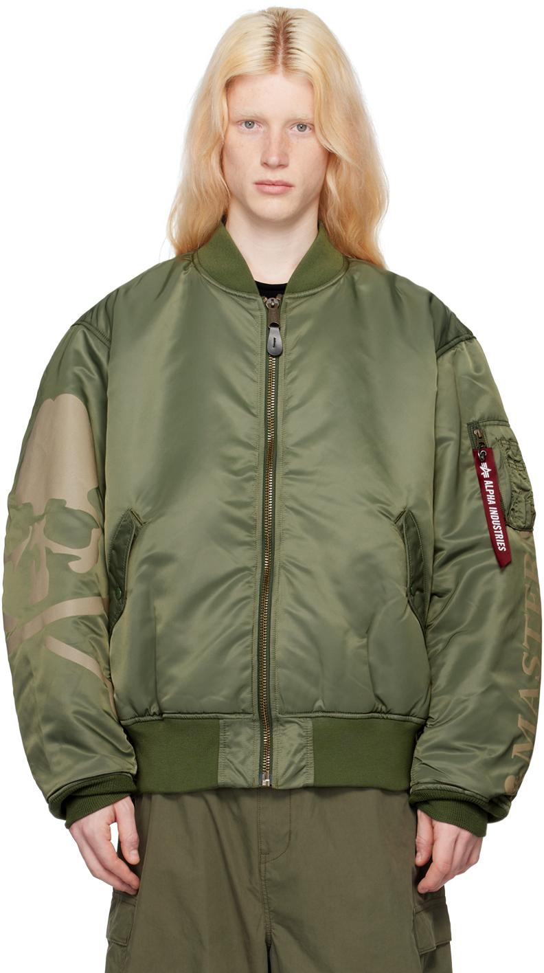 MASTERMIND WORLD Alpha Industries Edition Ma-1 Bomber Jacket in