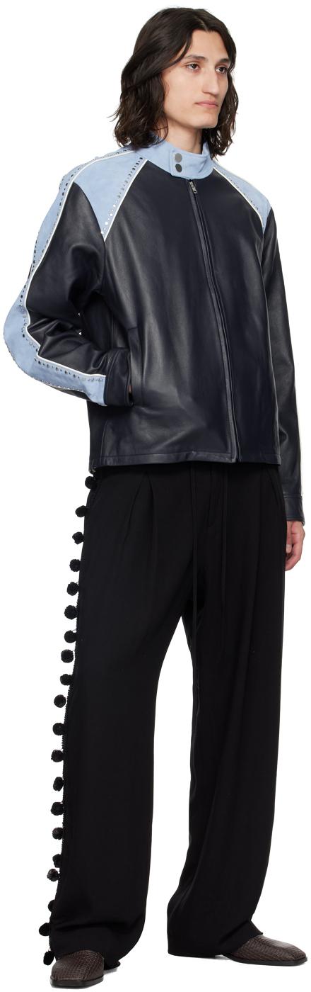 wales bonner スタッズレザージャケット