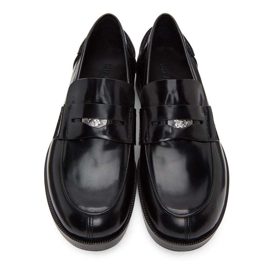 1017 ALYX 9SM Leather Black A Penny Loafers for Men - Lyst