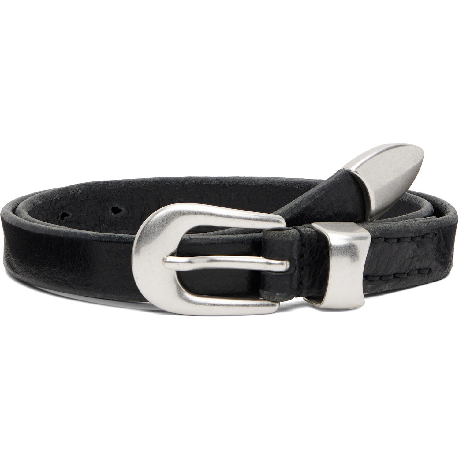 Our Legacy 2 Cm Belt in Black for Men | Lyst