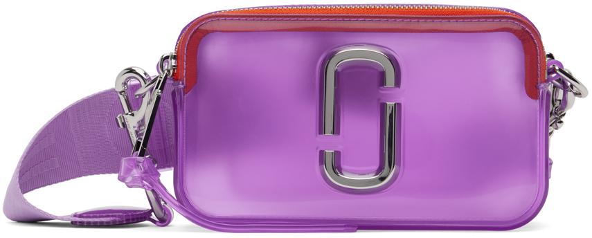 Marc Jacobs レディース パープル The Jelly Snapshot バッグ 
