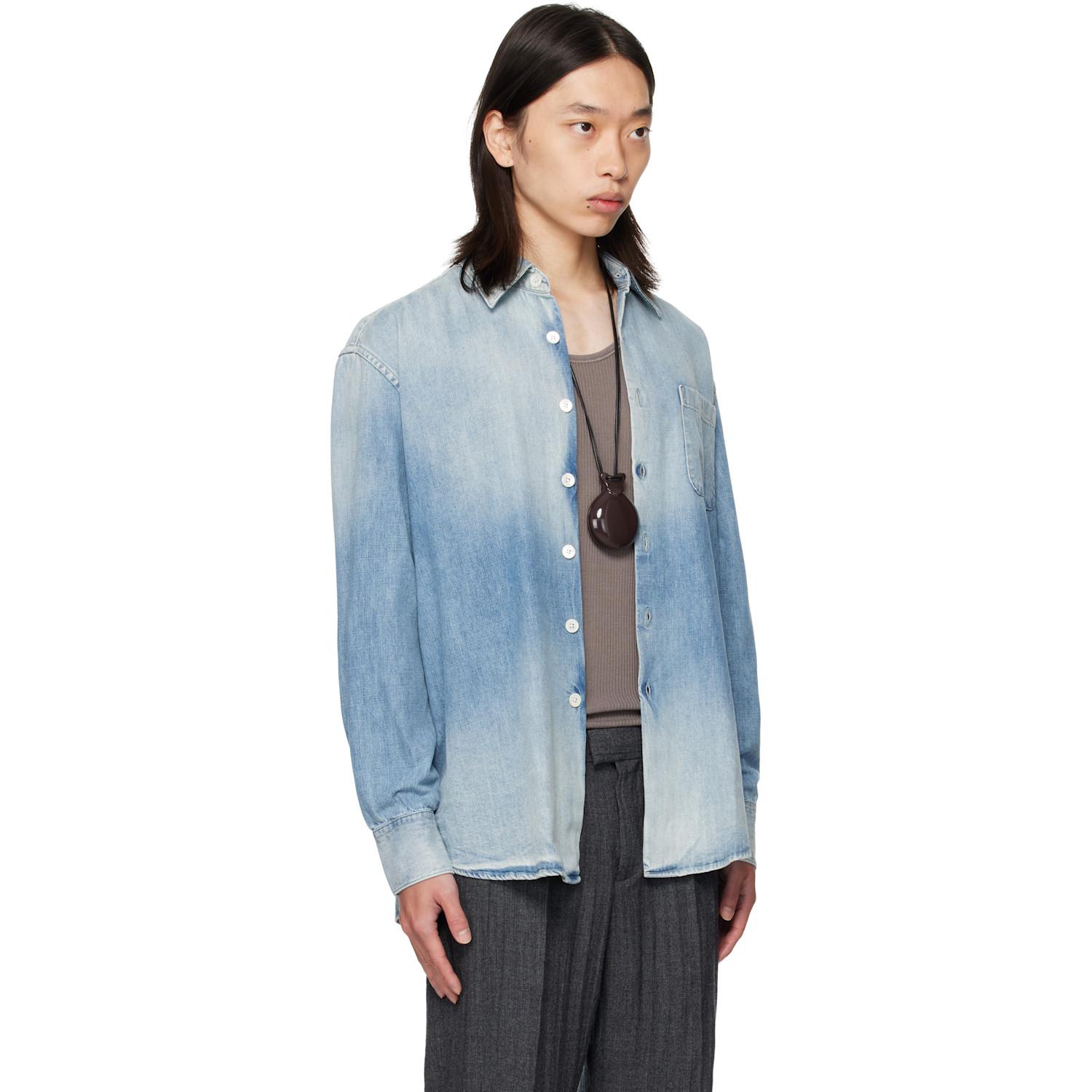 Our Legacy Above Denim Shirt in Blue for Men | Lyst