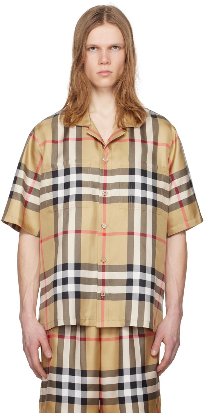 Burberry チェックシャツ