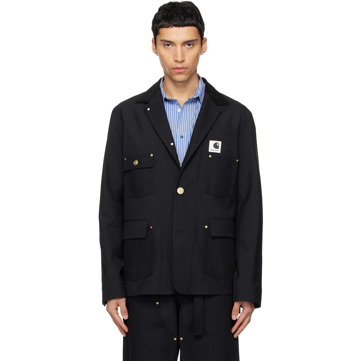 Sacai Carhartt Wip Edition Suiting & Duck Blazer in Blue for Men 