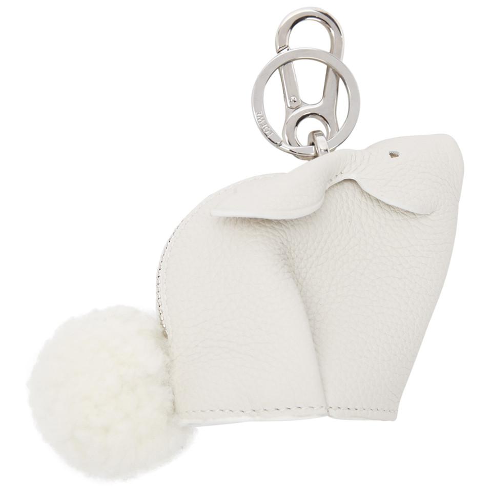 loewe bunny keychain