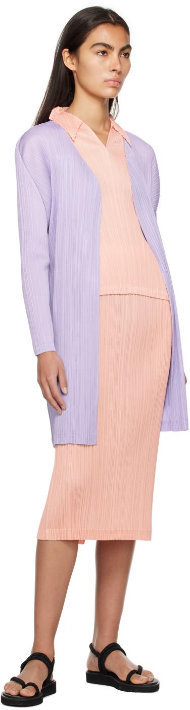 Pleats Please Issey Miyake Monthly Colors October Top in Pink | Lyst