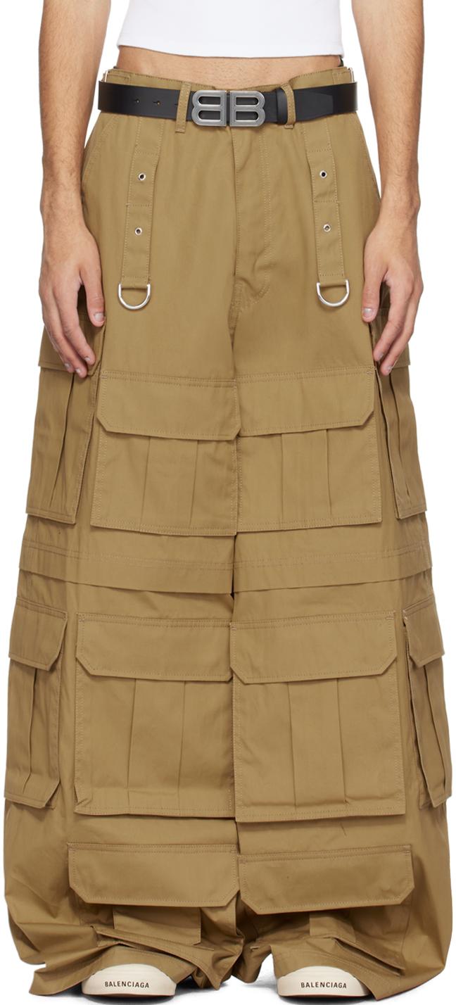 Vetements Multipocket Cargo Pants in Natural for Men Lyst