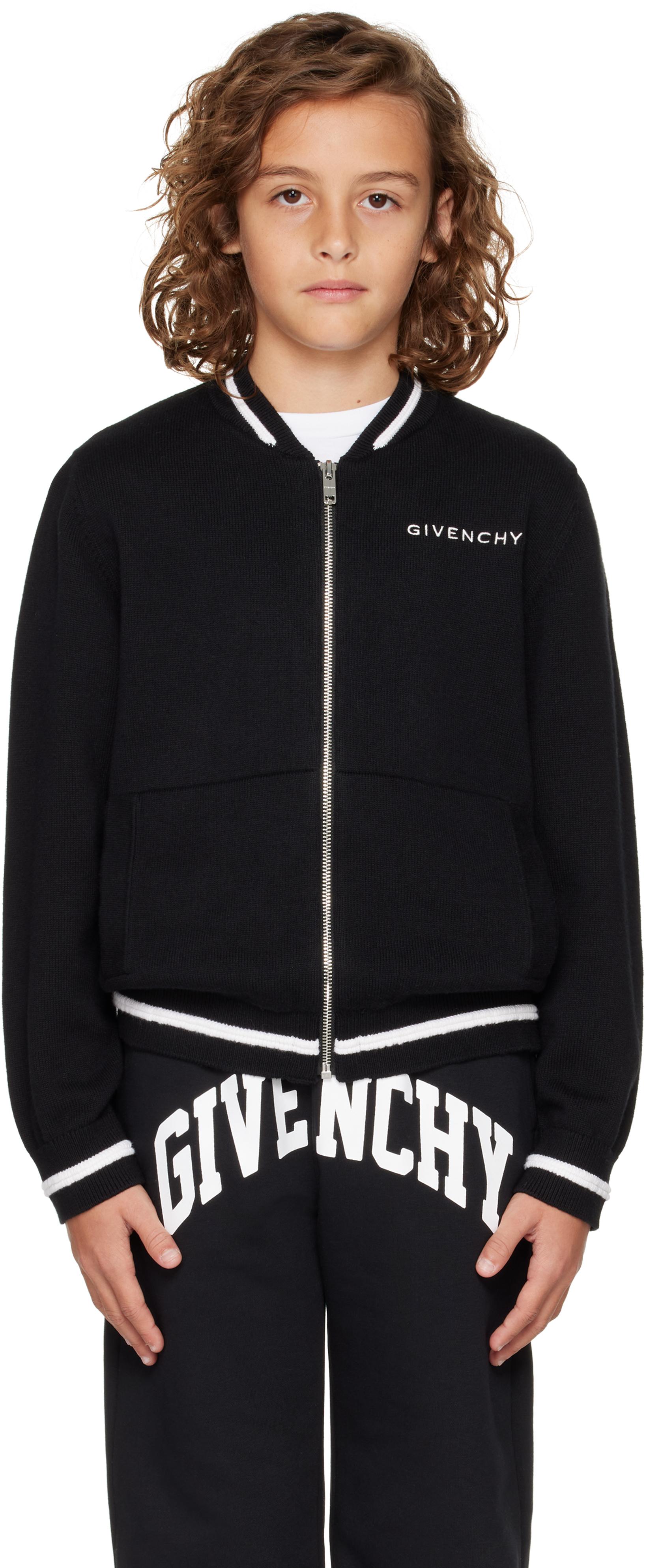 Givenchy レディース キッズ|ブラック コットン&カシミヤ Givenchy レディース キッズ|ブラック コットン&カシミヤ
