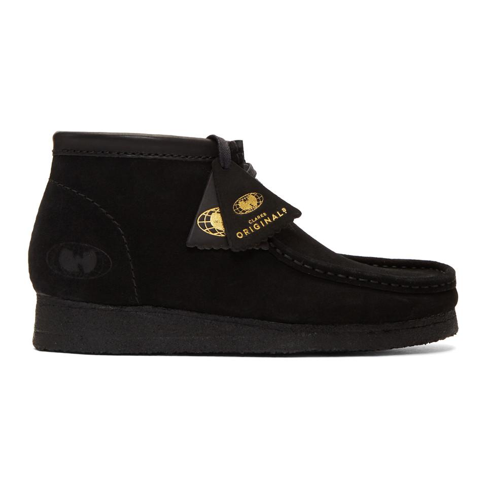 black suede wallabees mens