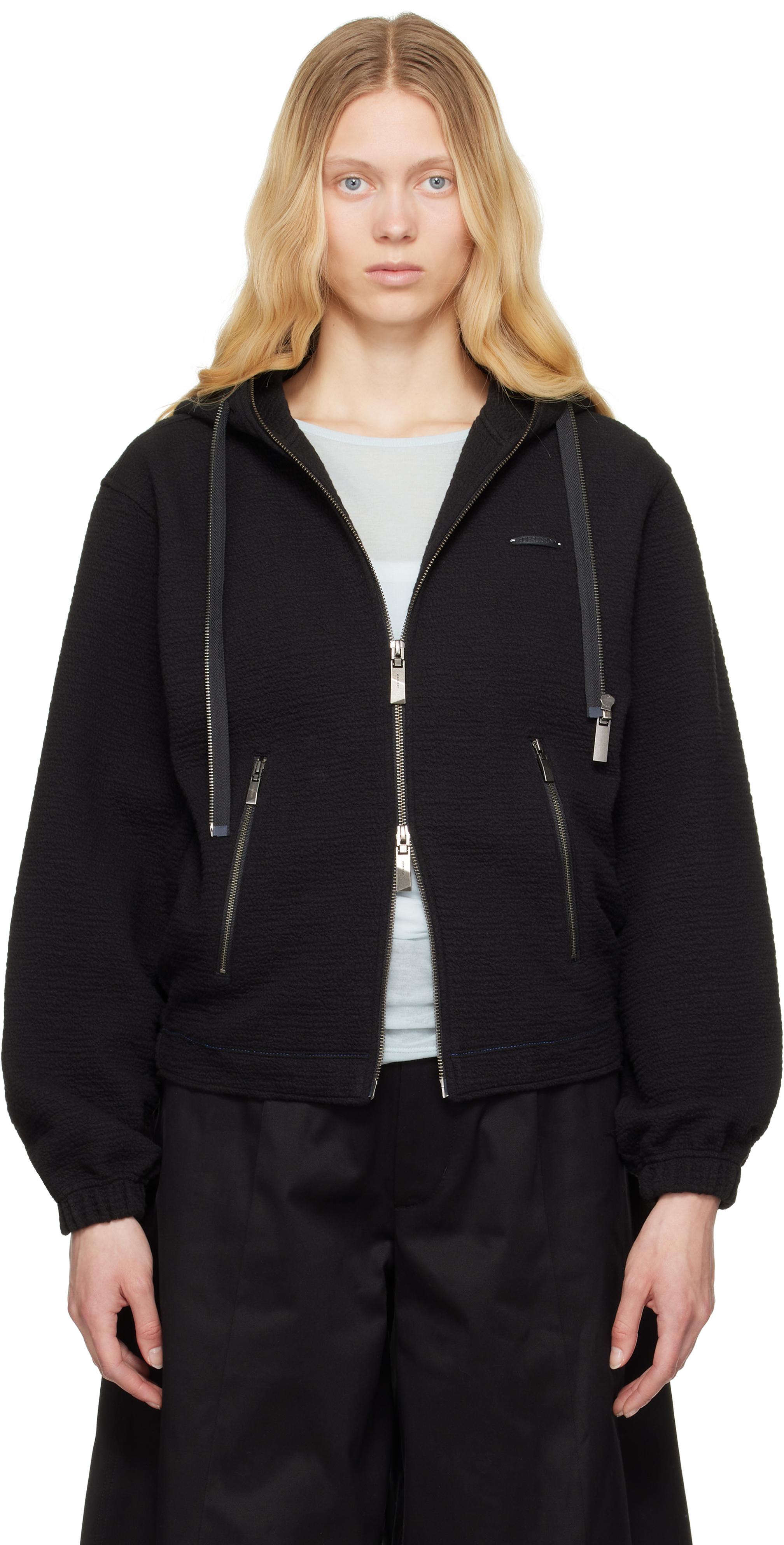 【ADERERROR】 Realce Hoodie Zip-Up Product. 31★ ADER error: Blue Realce Product. 31 Zip-Up Hoodie | SSENSE