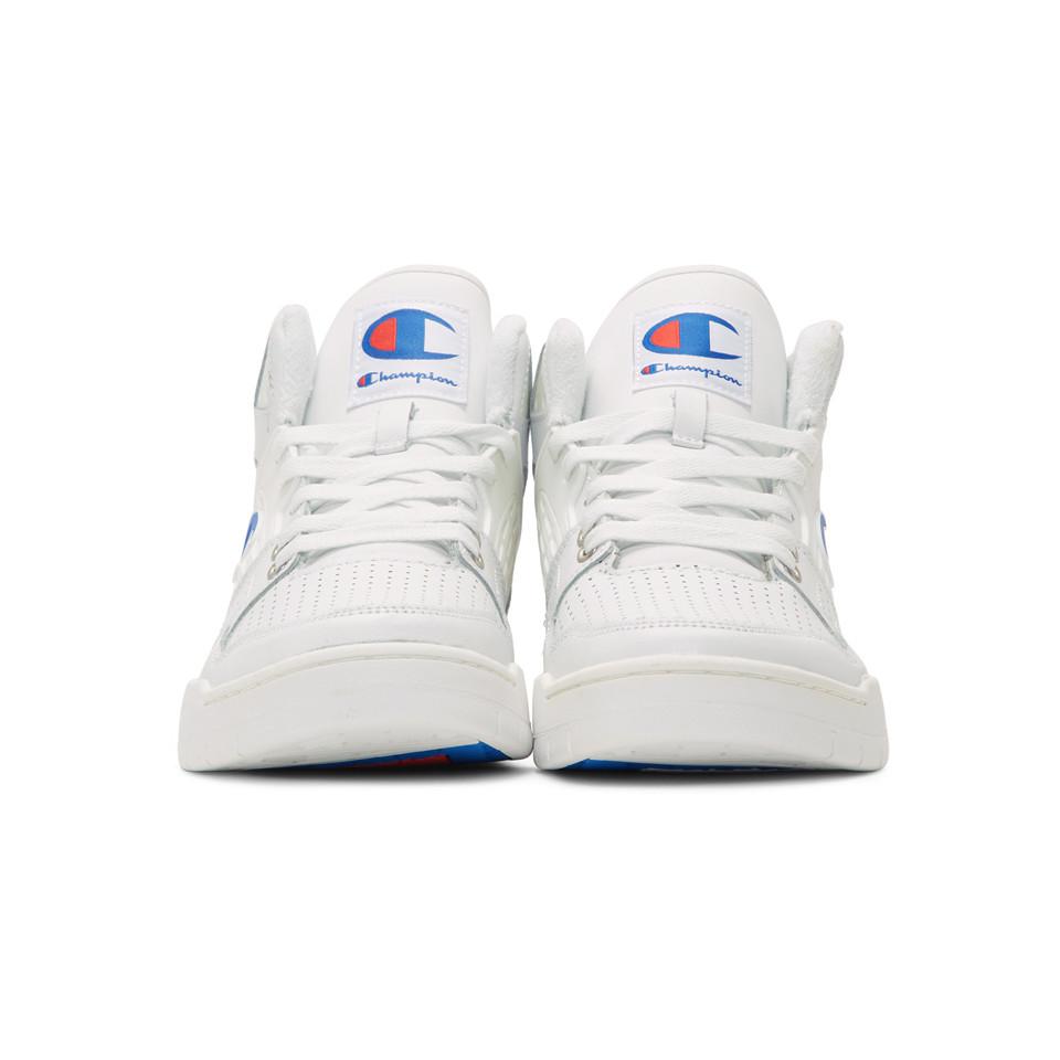 Champion White 3 On 3 Sp High-top Sneakers for Men | Lyst