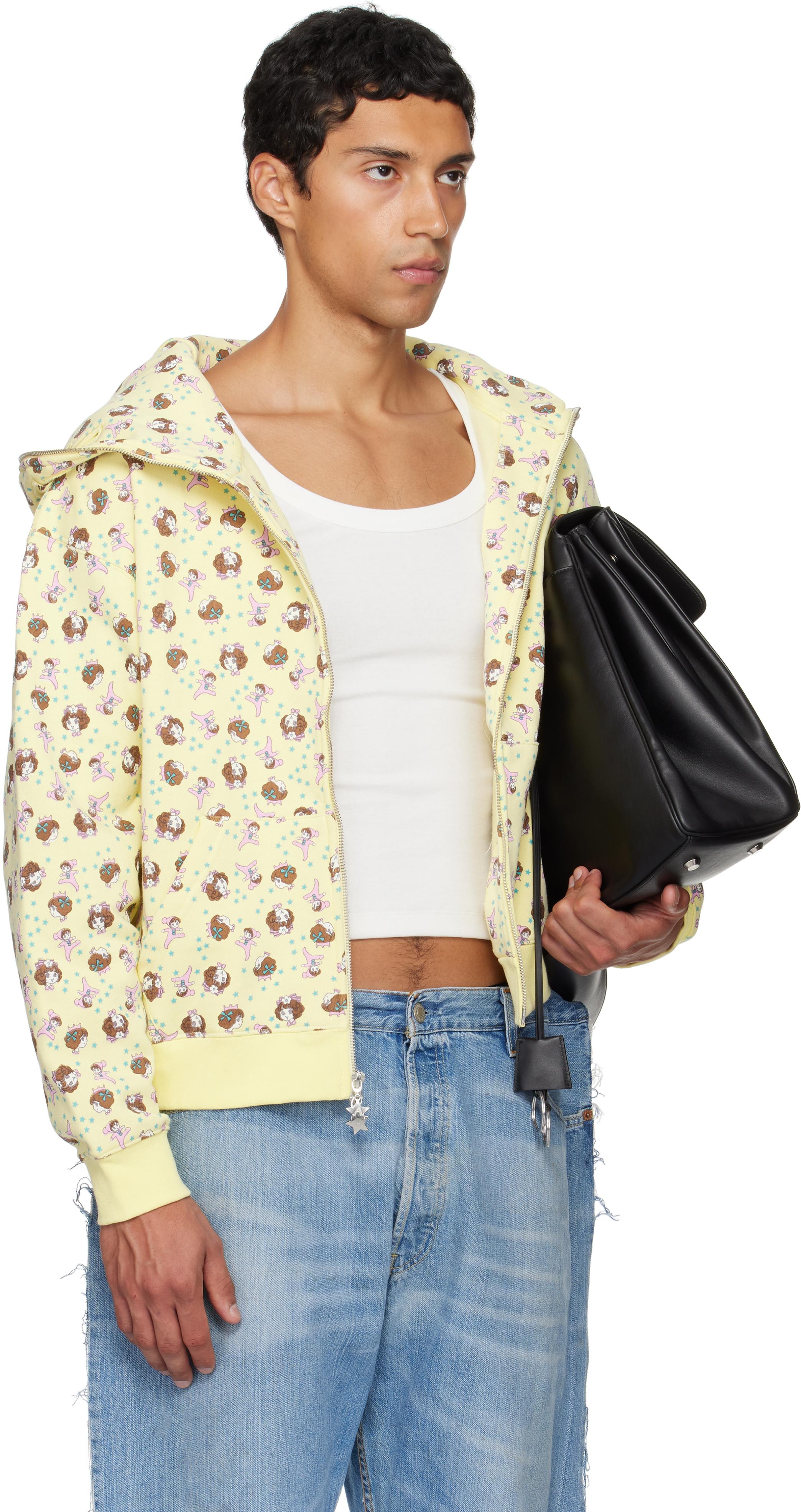 Ashley Williams Butterfly Hoodie in Yellow for Men | Lyst Australia