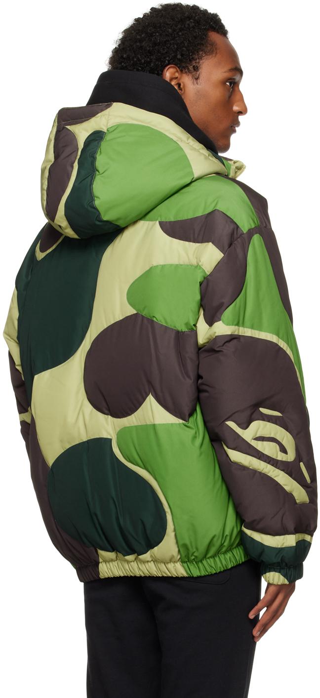 Bathing Ape Mega Puffer Jacket BAPE MEGA ABC CAMO DETACHABLE