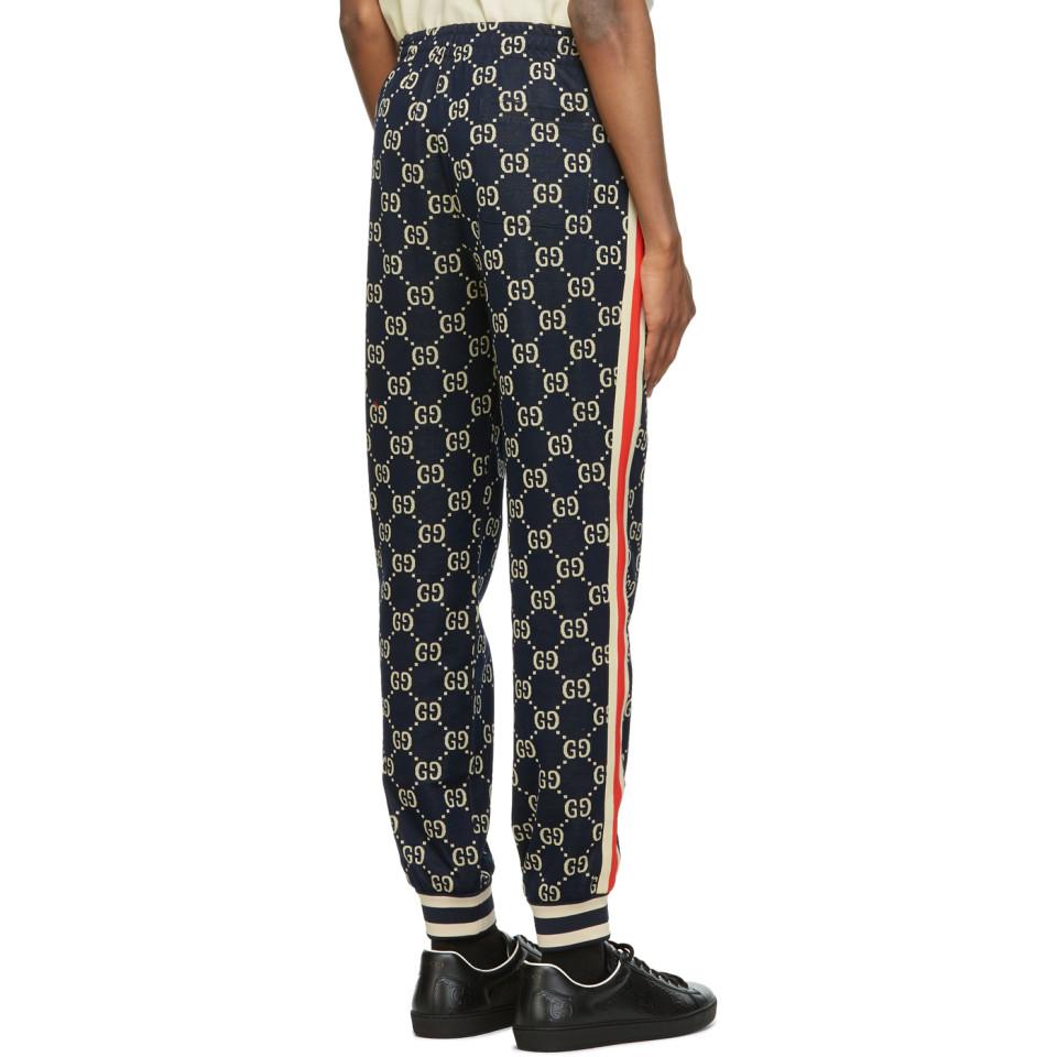 gucci jacquard pants