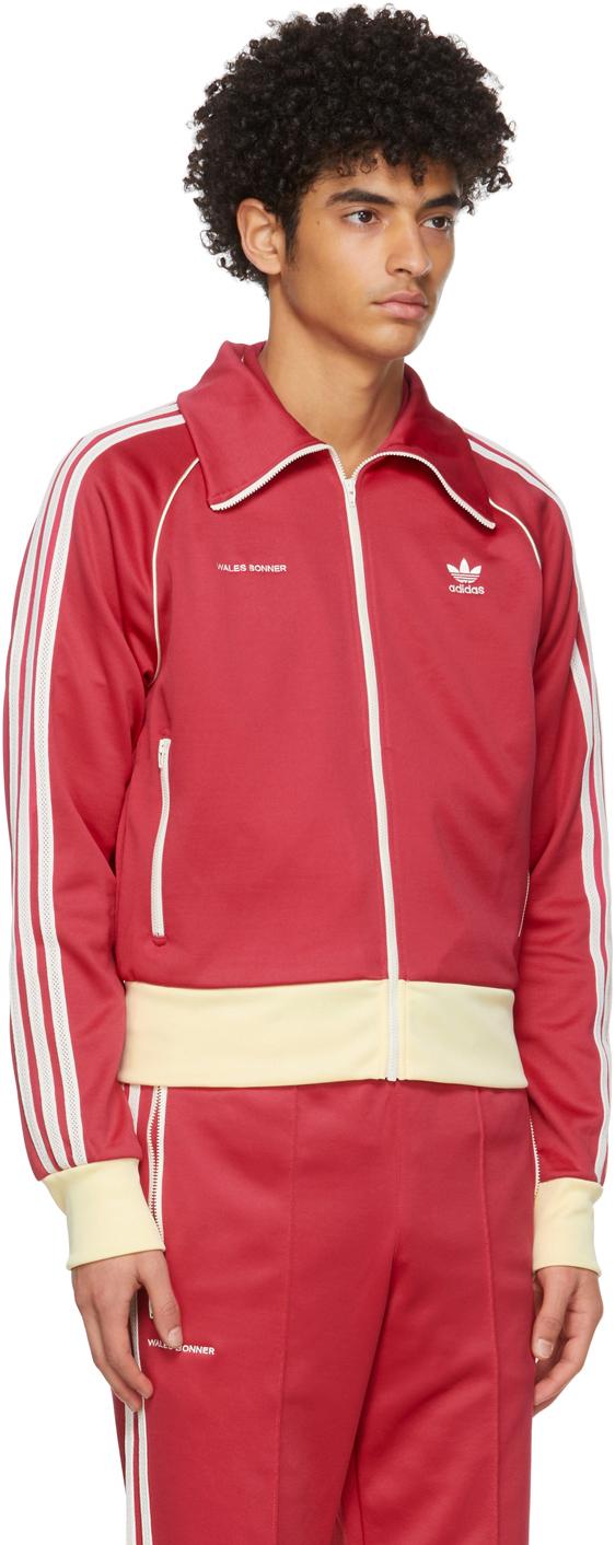 Pink stripe adidas jacket outlet