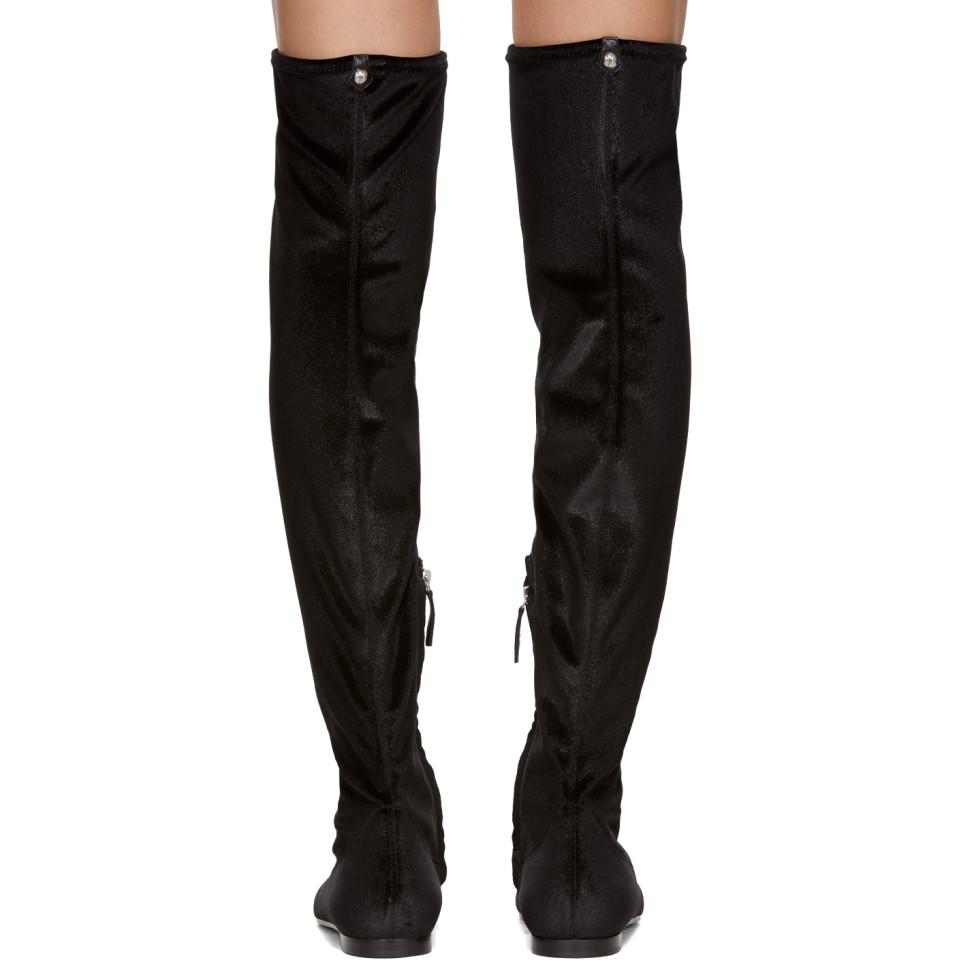 zanotti over the knee boots